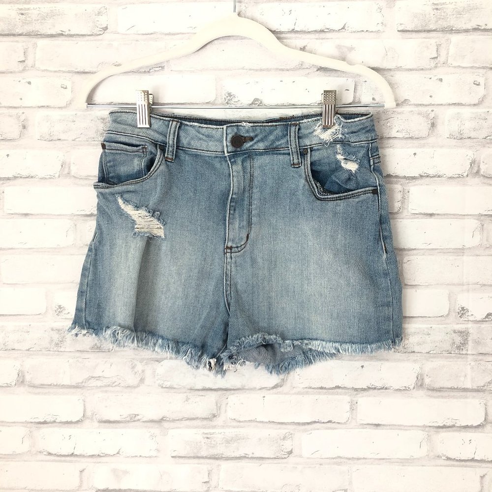 BP Frayed Denim Shorts